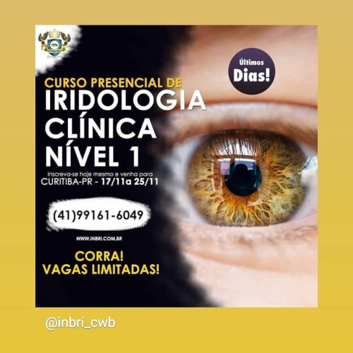 Curso Intensivo Presencial de Iridologia Clnica Nvel I